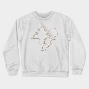 Map Cedar of lebanon Crewneck Sweatshirt